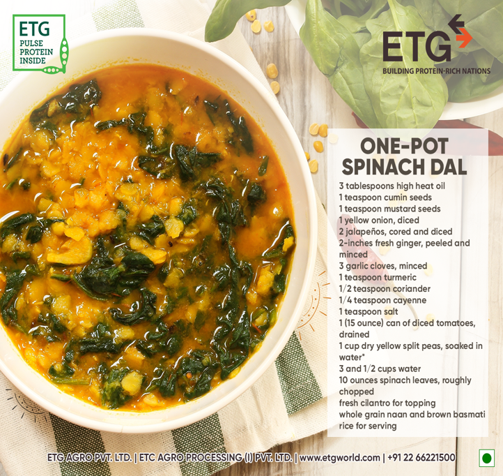 ETG Agro Spinach Dal